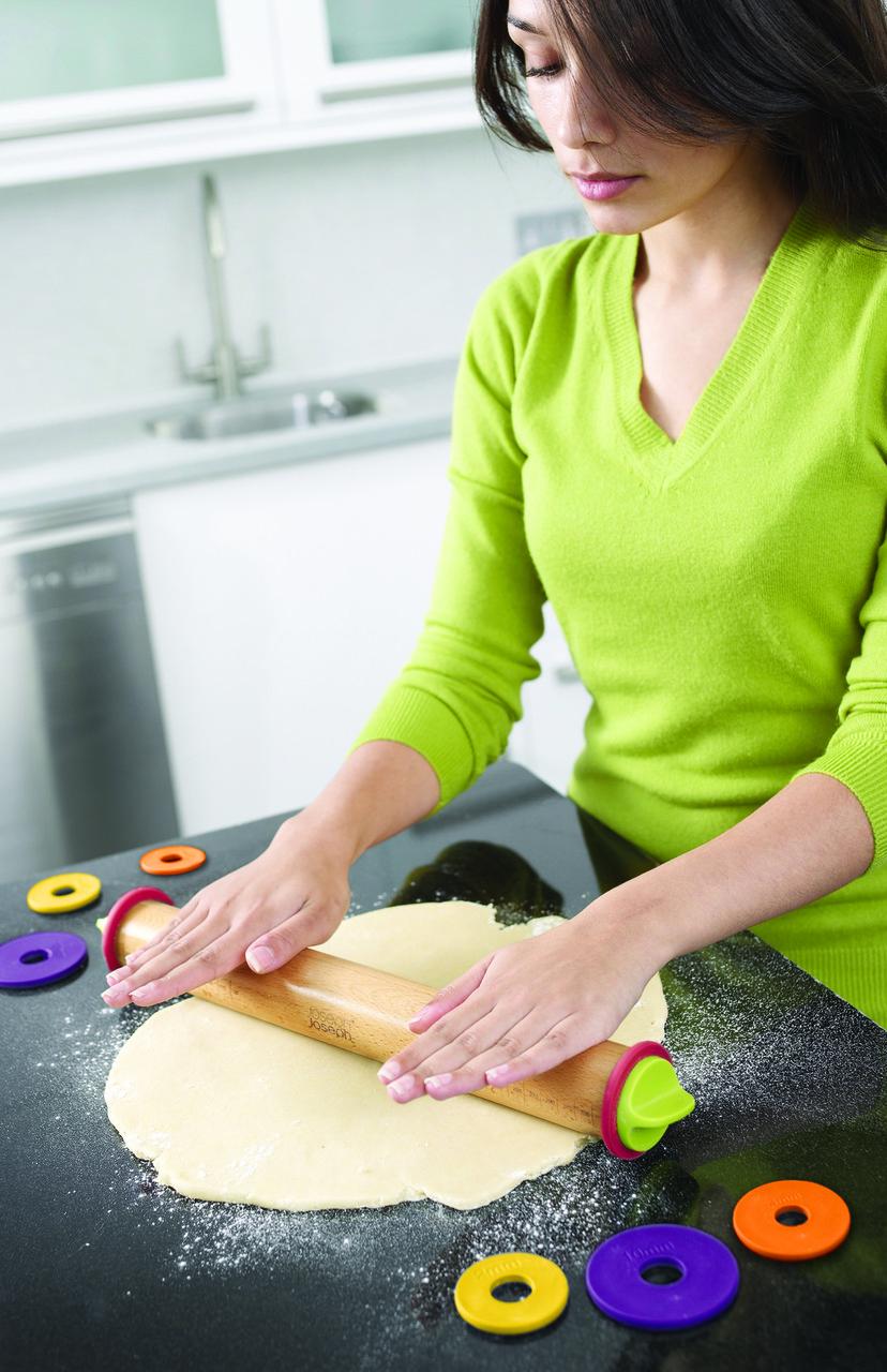 Качалка регульована Joseph Joseph Adjustable Rolling Pin (20085) - фото 4