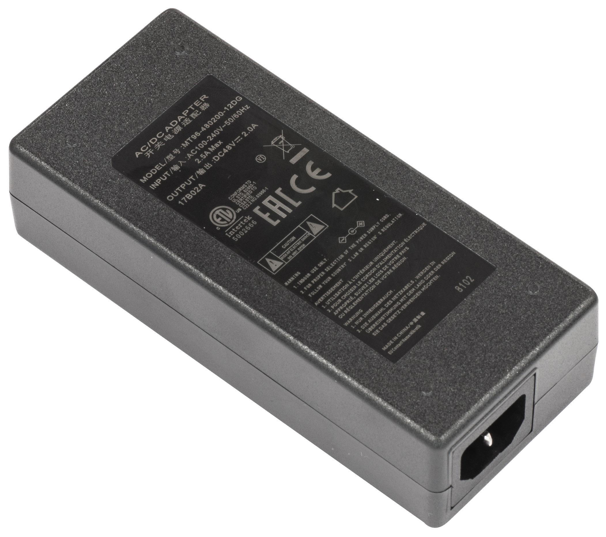 Блок живлення Mikrotik High Power 48V 2A 96W power supply power plug