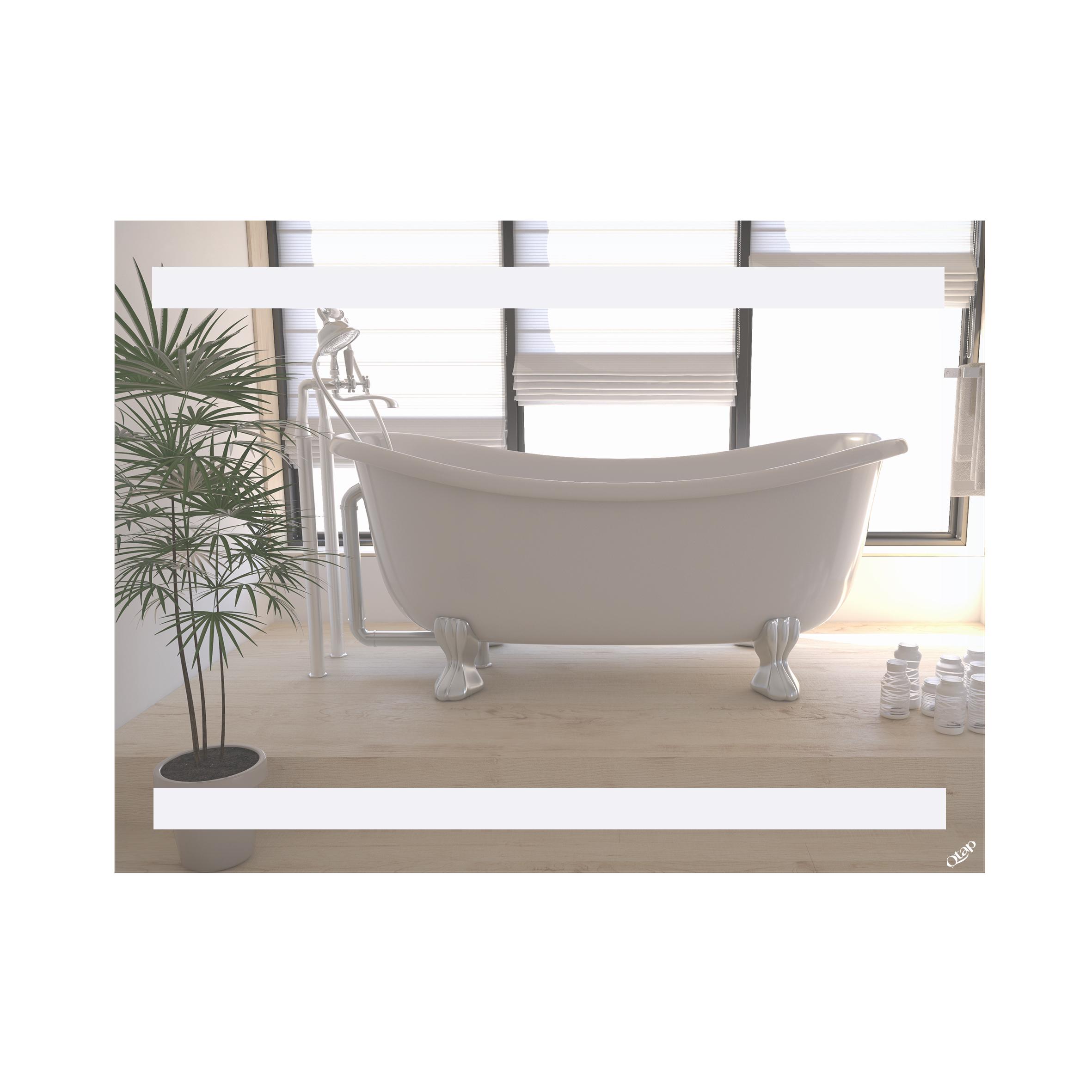 Зеркало Q-tap Mideya New 600х800 с LED-подсветкой Reverse (QT2078142270100W)