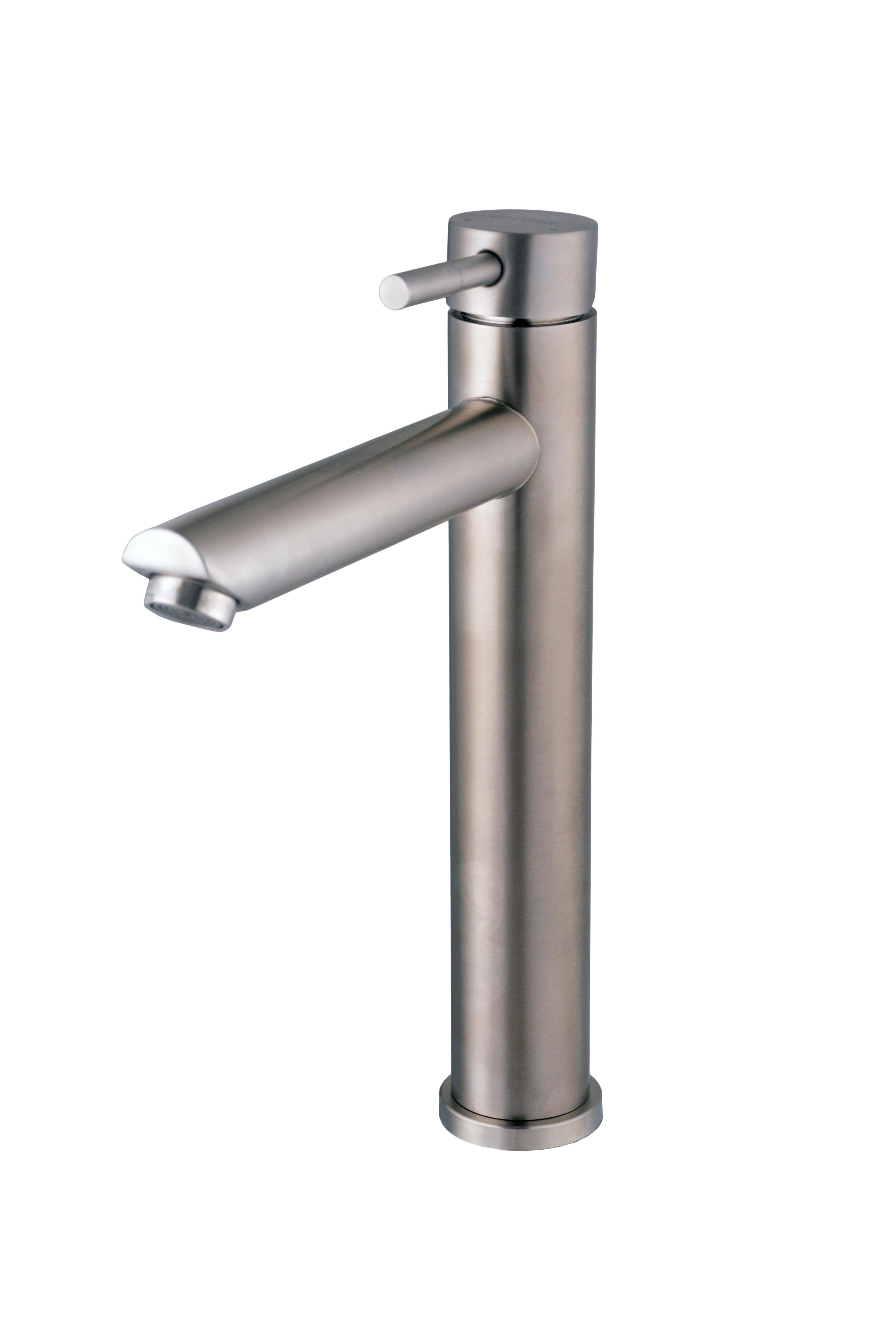 Смеситель для умывальника Globus Lux ALPEN SBT1-201HL однорычажный с длинным изливом (000030587)