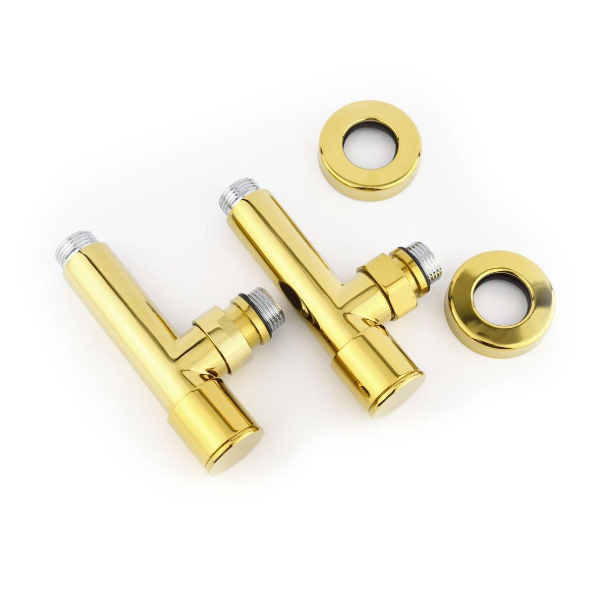 Кран угловой для полотенцесушителя Raftec 1/2"х1/2" удлиненный 2 шт. Золотой (2134807502) - фото 2 Кран угловой для полотенцесушителя Raftec 1/2"х1/2" удлиненный 2 шт. Золотой (2134807502) - фото 2