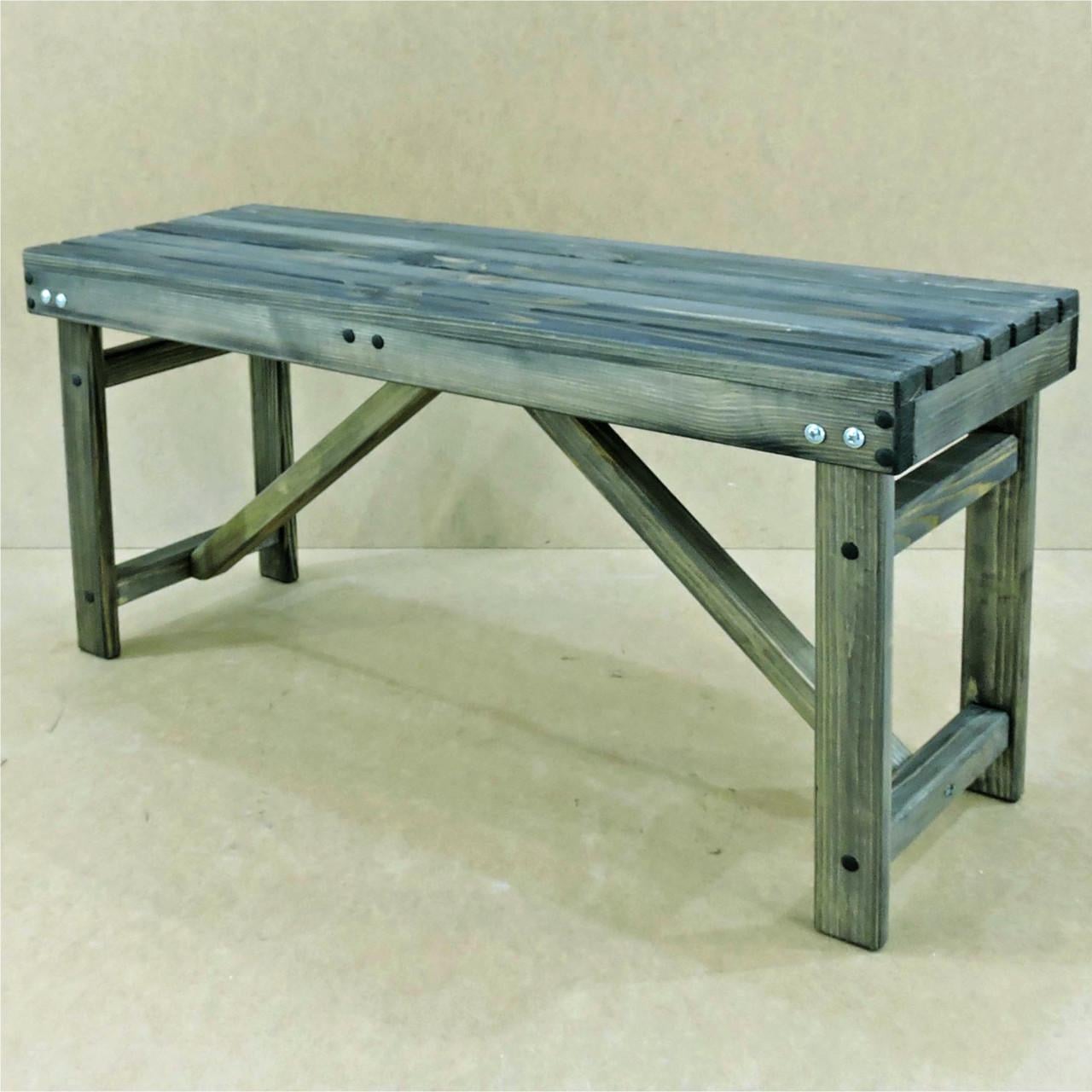 Стульчик из дерева Тилигул 90х30х45 см Морион (ТАБ-303611)