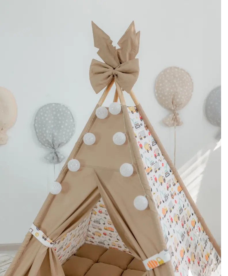 Вигвам для ребенка Машинки с матрасом БОН БОН (0001091) - фото 7 Вигвам для ребенка Машинки с матрасом БОН БОН (0001091) - фото 7