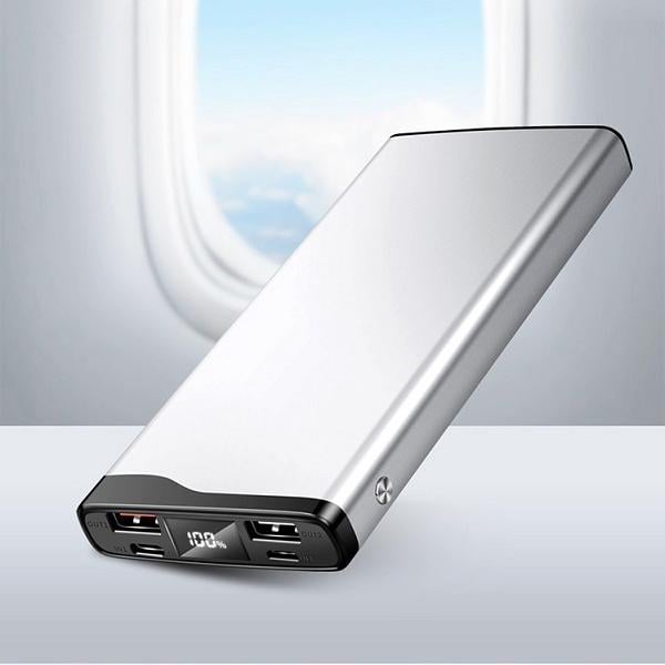 Повербанк Power Bank Mega 20000 мАч 74Wh Белый - фото 1