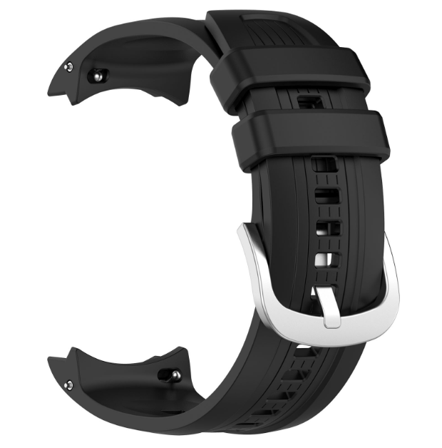 Ремінець DK Silicone Sport Band Classic 22 мм для Xiaomi Amazfit Balance Black (A2286)