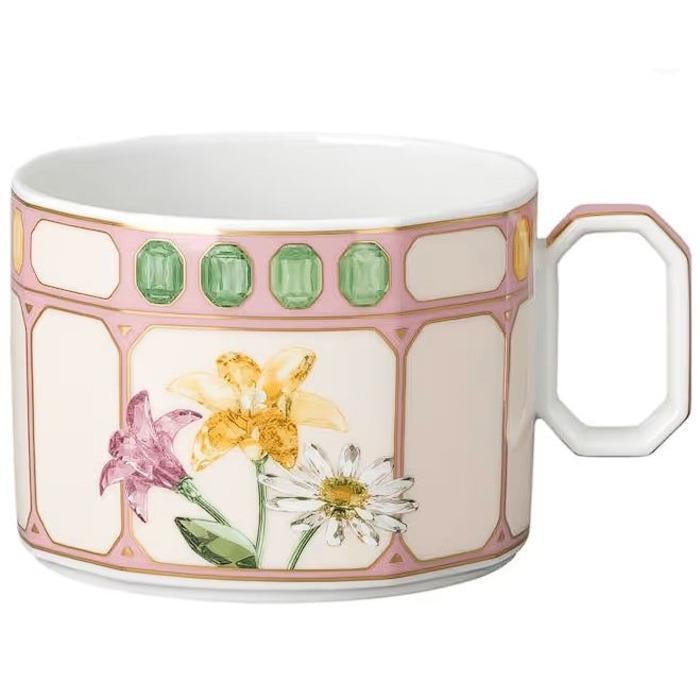 Чашка с блюдцем для чая Rosenthal IDYLLIA Swarovski x Зефир комбинированный фарфор 350 мл (2668532) Чашка с блюдцем для чая Rosenthal IDYLLIA Swarovski x Зефир комбинированный фарфор 350 мл (2668532)