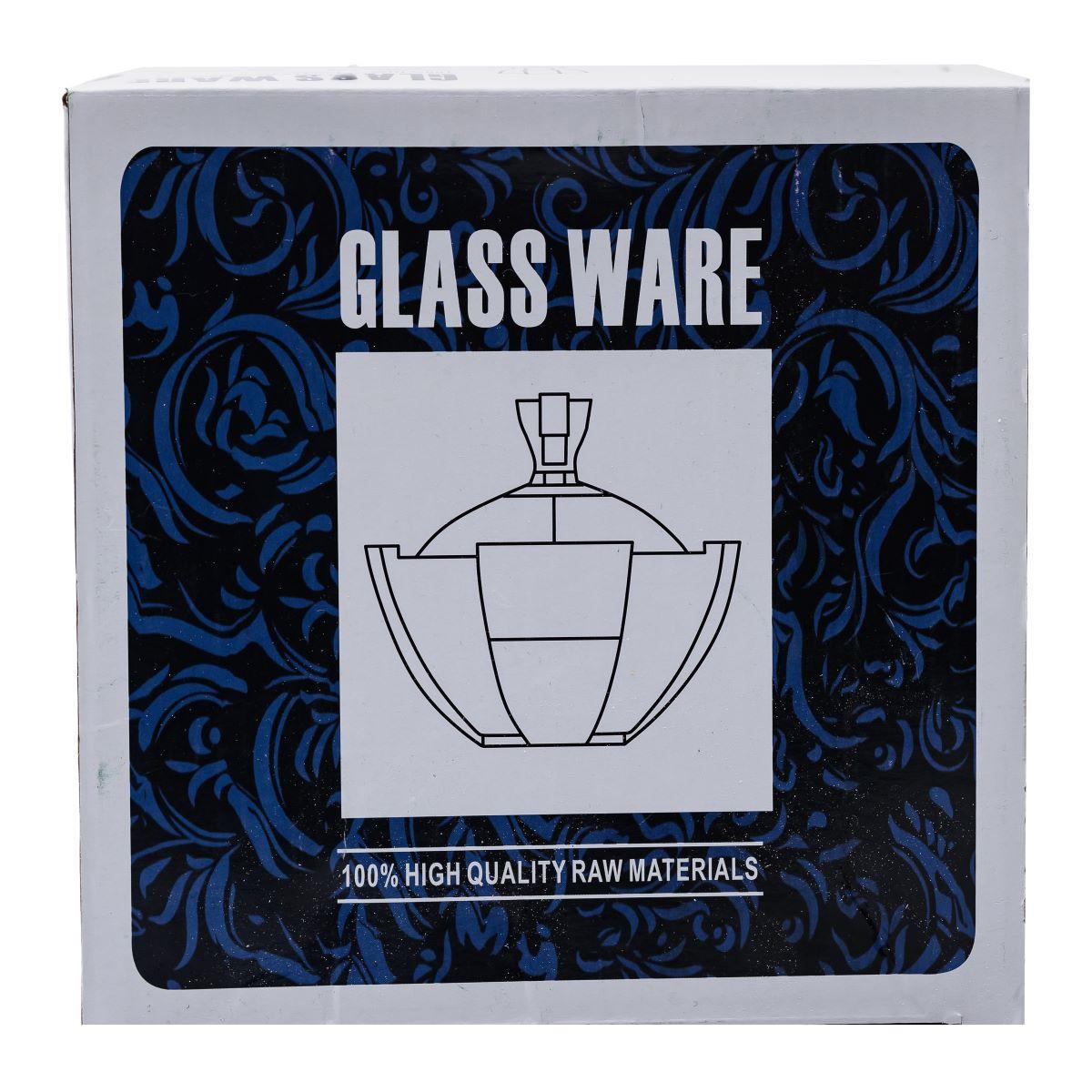 Цукорниця з кришкою кругла скляна Ø 15 см (HP-4-120) - фото 5 Цукорниця з кришкою кругла скляна Ø 15 см (HP-4-120) - фото 5