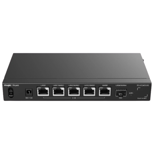 Точка доступа Ruijie Reyee RG-EG406XS PoE 6 портовый 2,0 ГГц Черный (36522081)