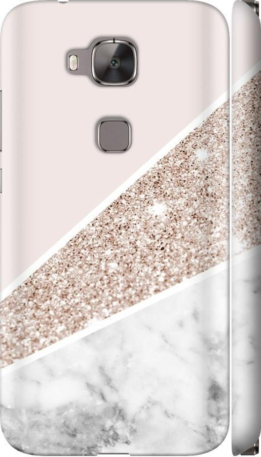 Чехол на Huawei G7 Plus Пастельный мрамор (4342m-952-42517)