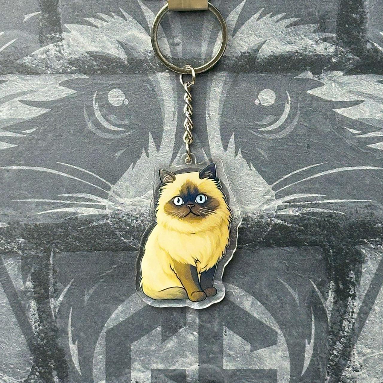 Брелок акриловый Кот 2 (2333414929)