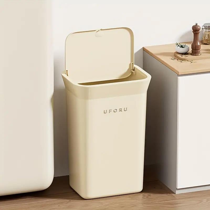 Урна для мусора UFORU DB2401-3 35 л Кремовый (26576329) - фото 1 Урна для мусора UFORU DB2401-3 35 л Кремовый (26576329) - фото 1