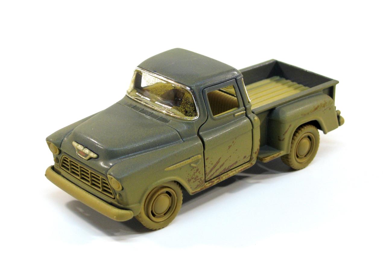 Машина металлическая KT5330Y Chevrolet Stepside Pick-up 1955 Muddy