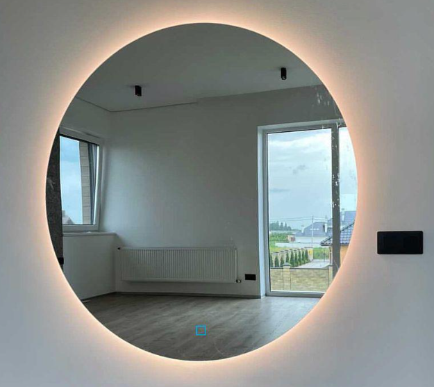 Зеркало для ванной комнаты с подсветкой LED Mirror Токио с подогревом и сенсорным управлением 80 см