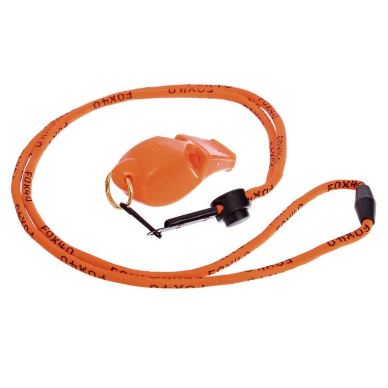 Свисток судейский Zelart Classic Safety Whistle FOX40-9903 пластиковый Оранжевый (DR007496)