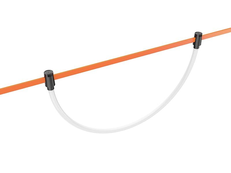 Светильник трековый светодиодный LEDUA AeroLine YZ1818 48V 20W 4000К 360° 2 м Черный (10255)