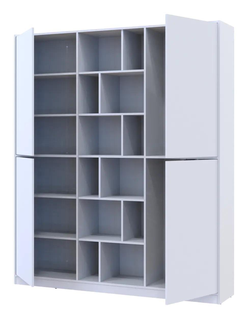 Шкаф для одежды Doros Морган ДСП 180х38,5х210 см Белый (42001246)