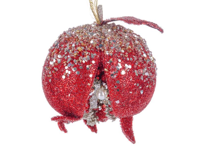 Елочное украшение Elen Гранат (66-059)