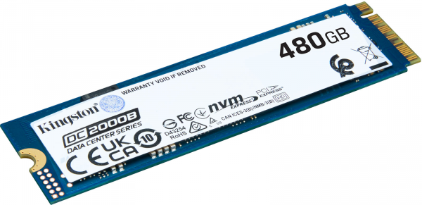SSD-накопитель Kingston DC2000B 480GB M.2 PCIe 4.0 (SEDC2000BM8/480G) - фото 3