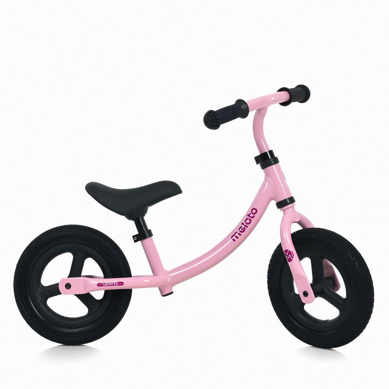 Беговел MBB 1044-3 10" до 20 кг вращается на 360° мягкие противоскользящие ручки Розовый (26394005)