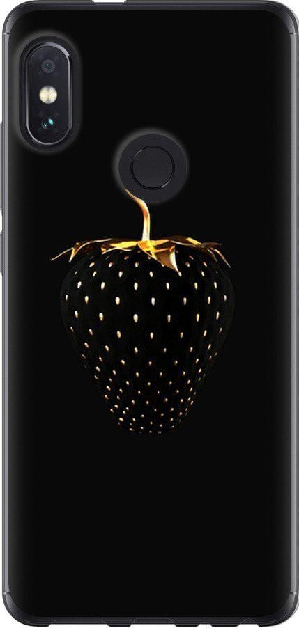 Чехол на Xiaomi Redmi Note 5 Черная клубника (3585u-1516-42517)