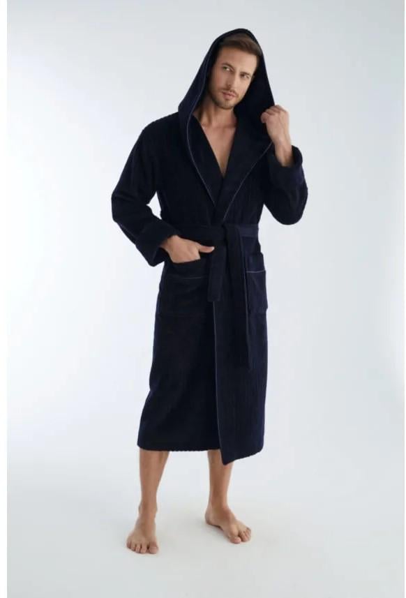 Халат Nusa чоловічий ns 1335 lacivert M (m018561)
