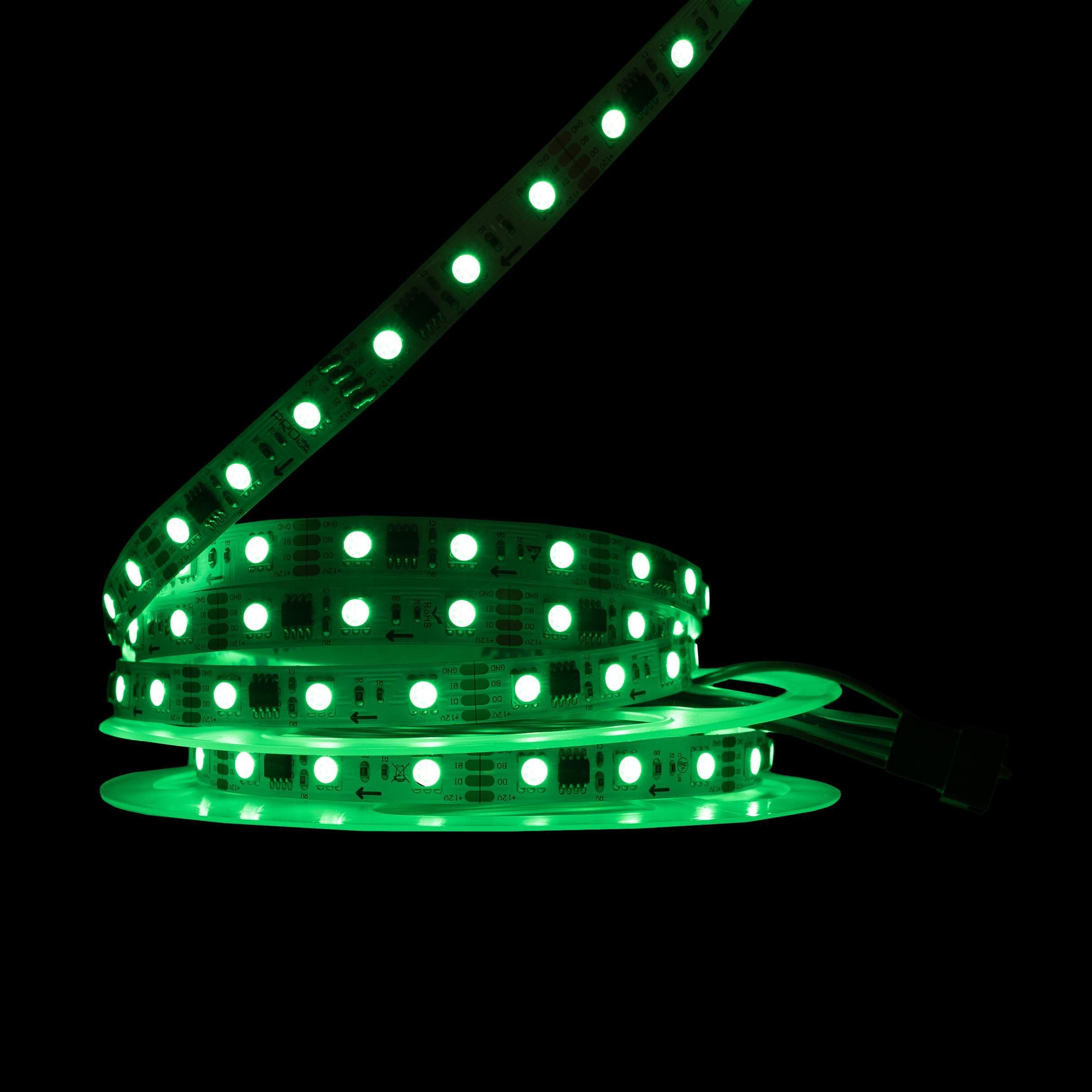 Світлодіодна стрічка Prolum 5050/60 IP20 Series-SMART RGB 12V Різнокольоровий (28748741) - фото 4 Світлодіодна стрічка Prolum 5050/60 IP20 Series-SMART RGB 12V Різнокольоровий (28748741) - фото 4