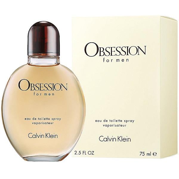 Туалетная вода для мужчин Calvin Klein Obsession 75 мл (18780264)