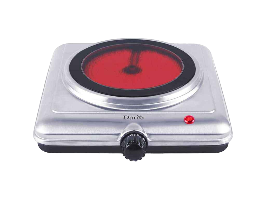 Плита электрическая Dario DHP121S 1200 Вт инфракрасная одноконфорочная (832552)