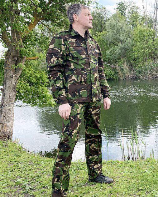 Костюм для полювання та риболовлі Mavens Британія р. 58 Камуфляжний (26425720) - фото 7