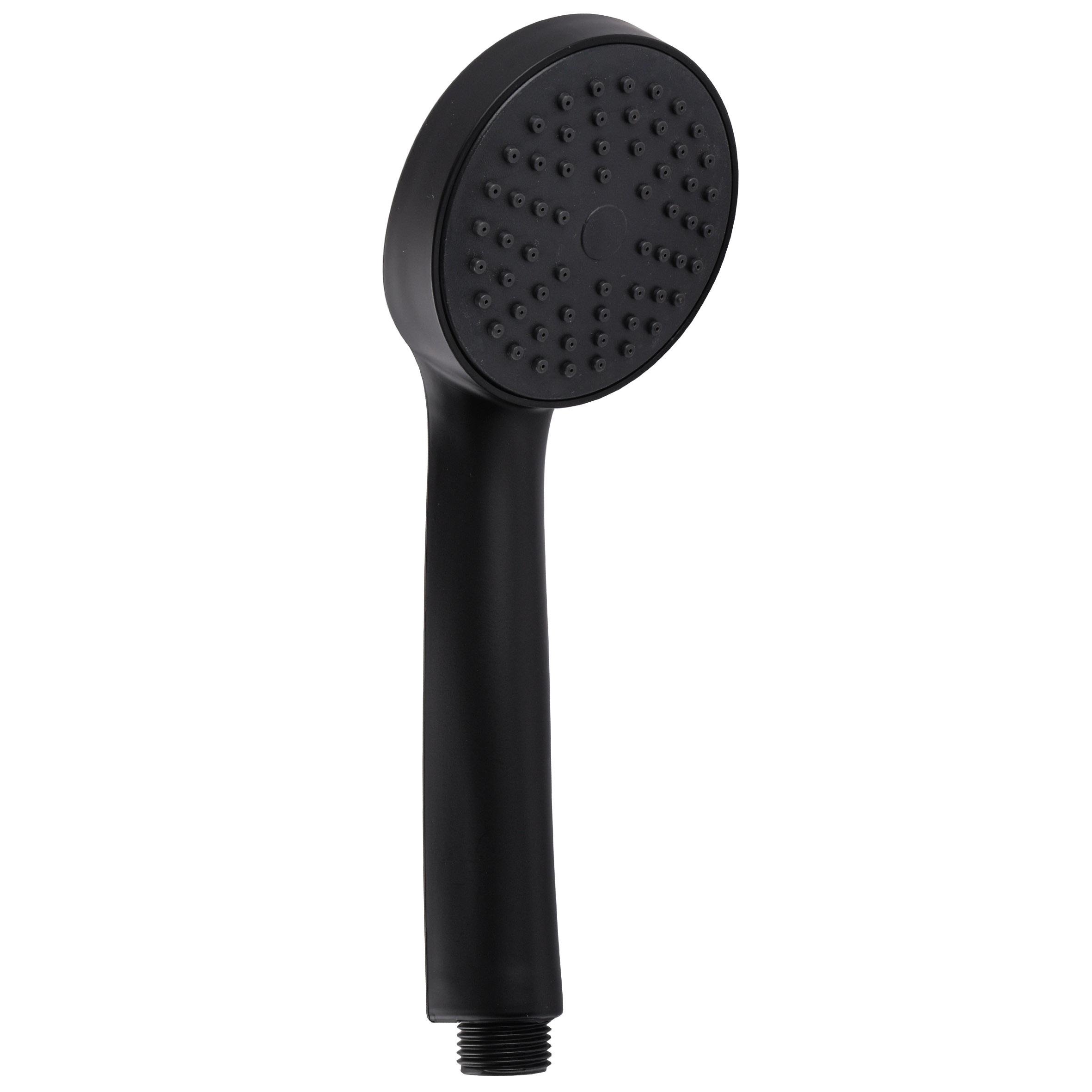 Душова лійка Globus Lux SH-2280-BB 000029289 однорежимна 82 мм Чорний (240417)