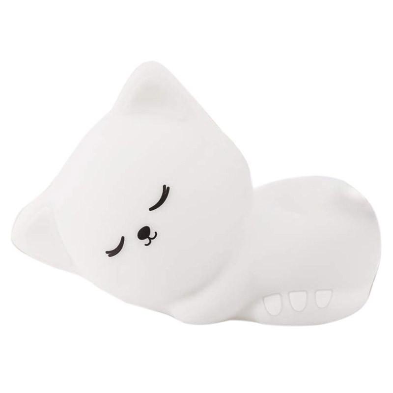 Ночник силиконовый Cat A16 1200 mAh White (00000065879_1)