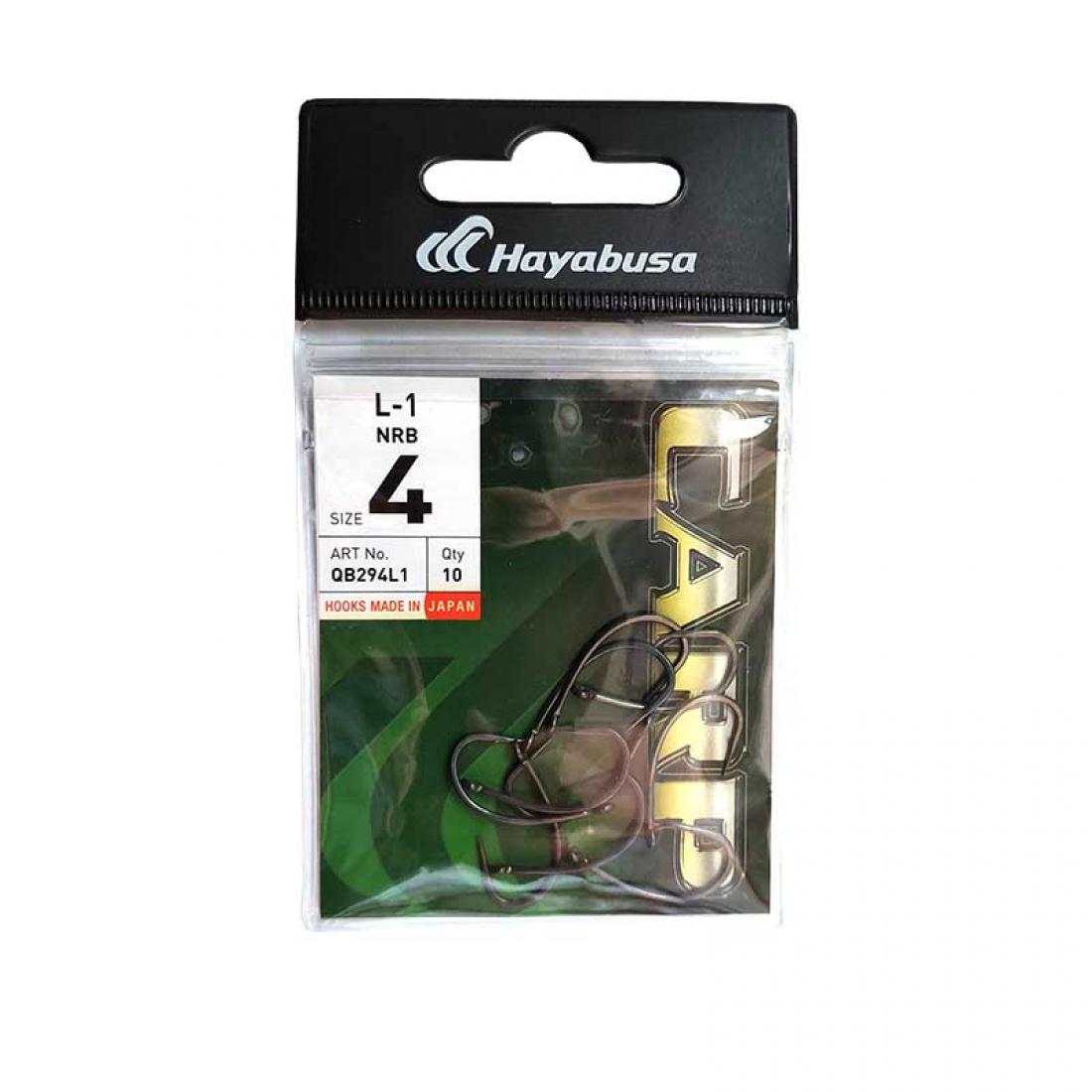 Крючок Hayabusa L-1 NRB №4 10 шт. (3KB1653)