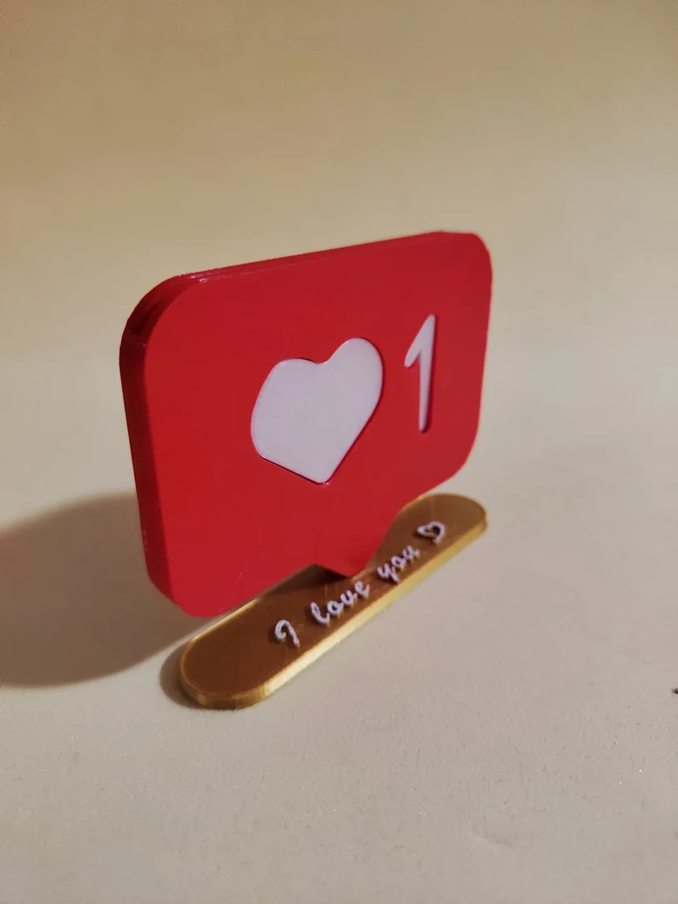 Фоторамка Portafoto San Valentino 15 см 3D-печать