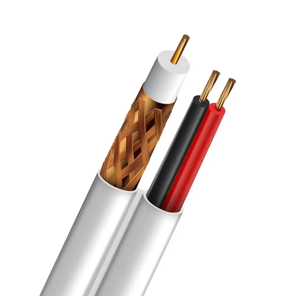 Кабель коаксиальный Trinix SL-59+2х0,44 CU INDOOR 305 м