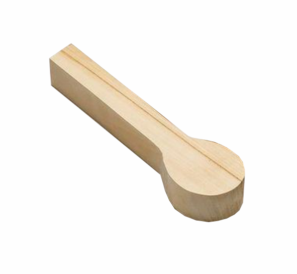 Заготовка липова для вирізання ложки 26х6 см (27320655)