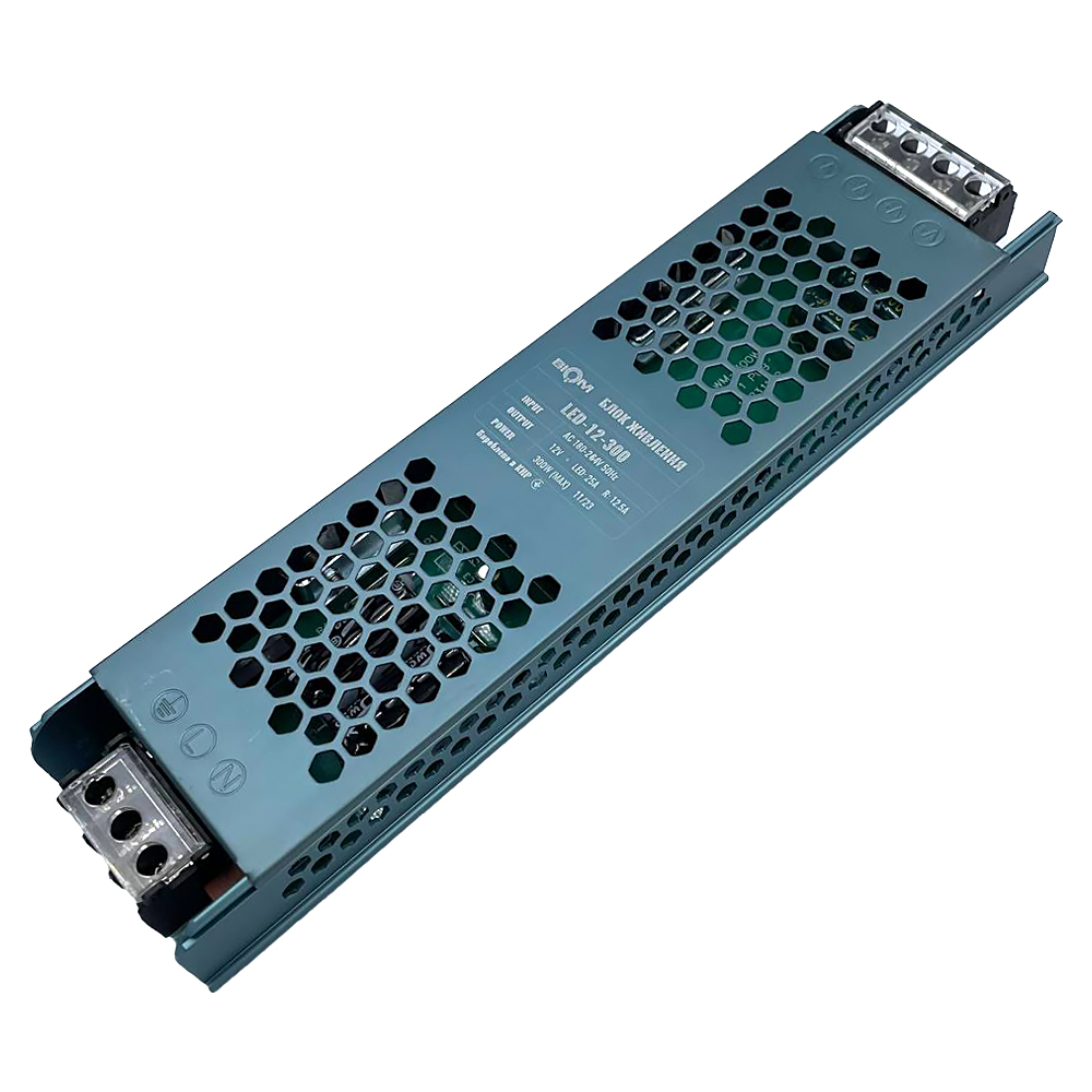 Блок питания Biom 300W 12V 25A IP20 LED-12-300
