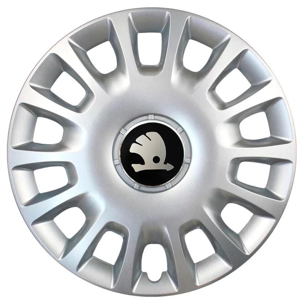 Ковпаки автомомбільні R15 Skoda 307 SJS 4 шт. Сріблястий