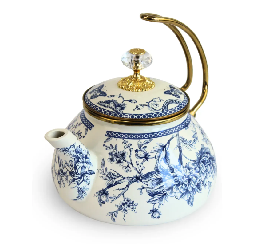 Чайник эмалированный BUTTERFLY Elmani с крышкой 2,2 л - фото 2