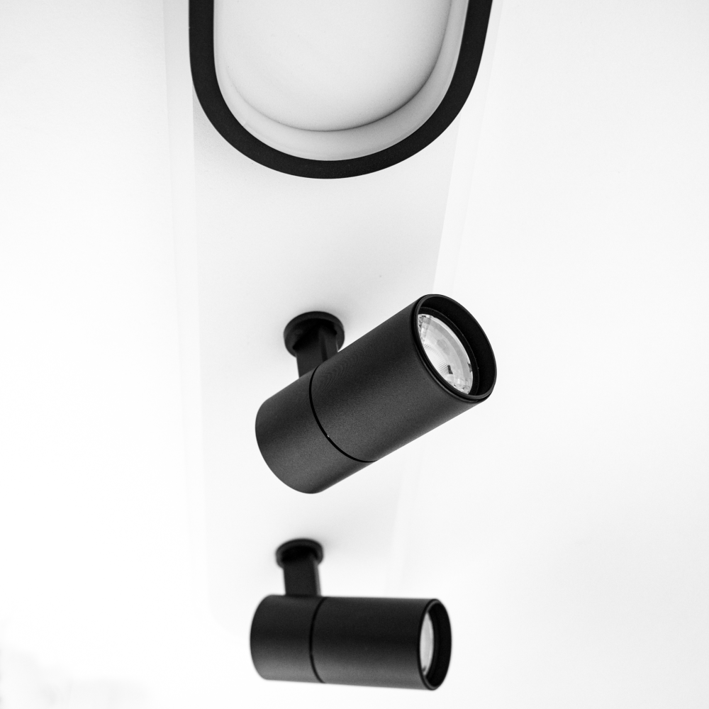 Люстра світлодіодна ESLLSE EDINBURGH 2LR з пультом 70/4 Вт 1000x130 мм Чорно-білий (10213) - фото 10