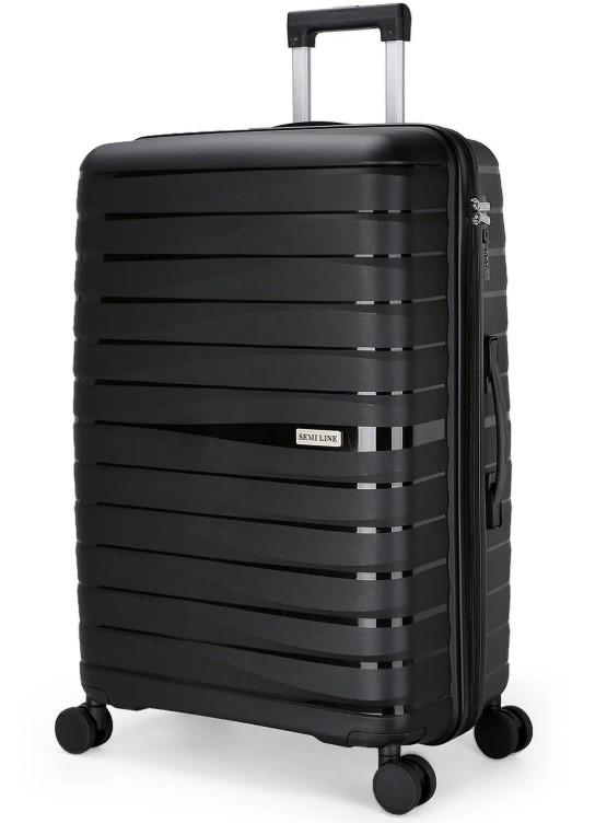 Чемодан SEMI LINE T5794-2 24" M Black (60288)