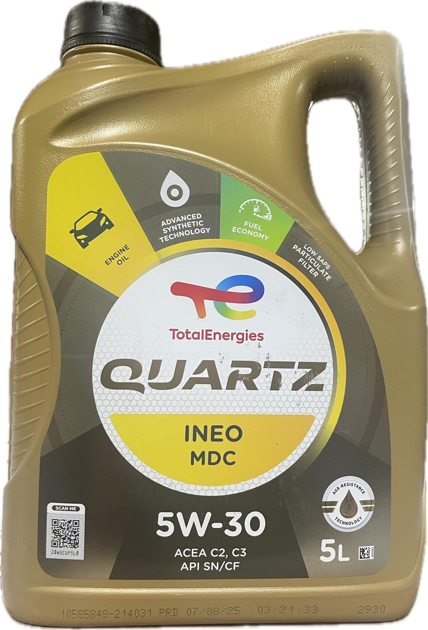 Моторное масло Total Quartz INEO MDC 5W-30 5 л (199608)