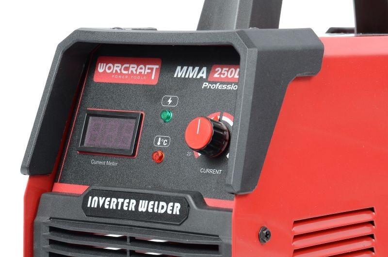 Апарат зварювальний Worcraft MMA-250DP інверторний - фото 7 Апарат зварювальний Worcraft MMA-250DP інверторний - фото 7