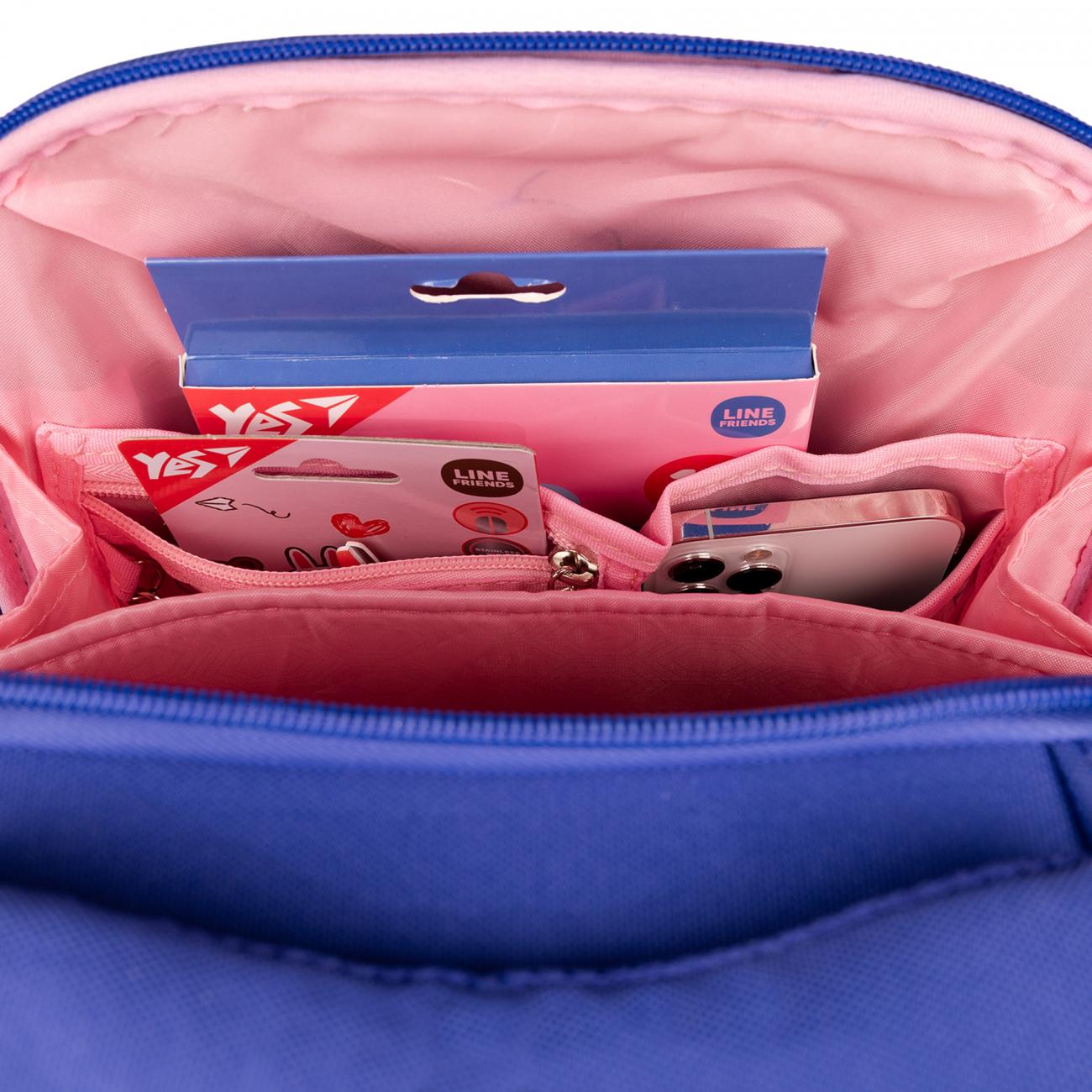 Рюкзак школьный каркасный с ортопедической спинкой YES H-100 Purr Meow (000995067) - фото 13 Рюкзак школьный каркасный с ортопедической спинкой YES H-100 Purr Meow (000995067) - фото 13