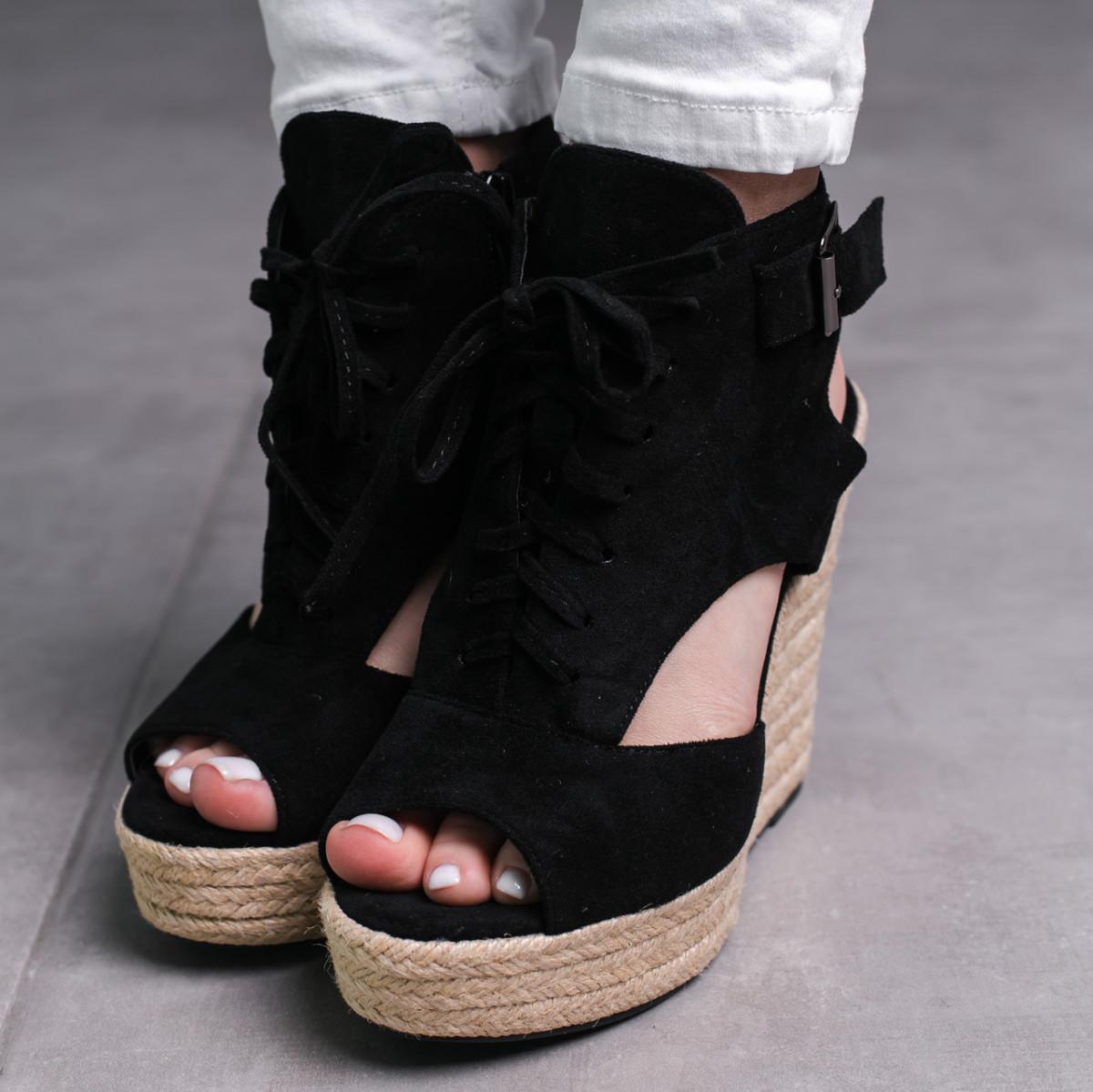 Босоножки женские Fashion р. 38 24 см Черный (2821)