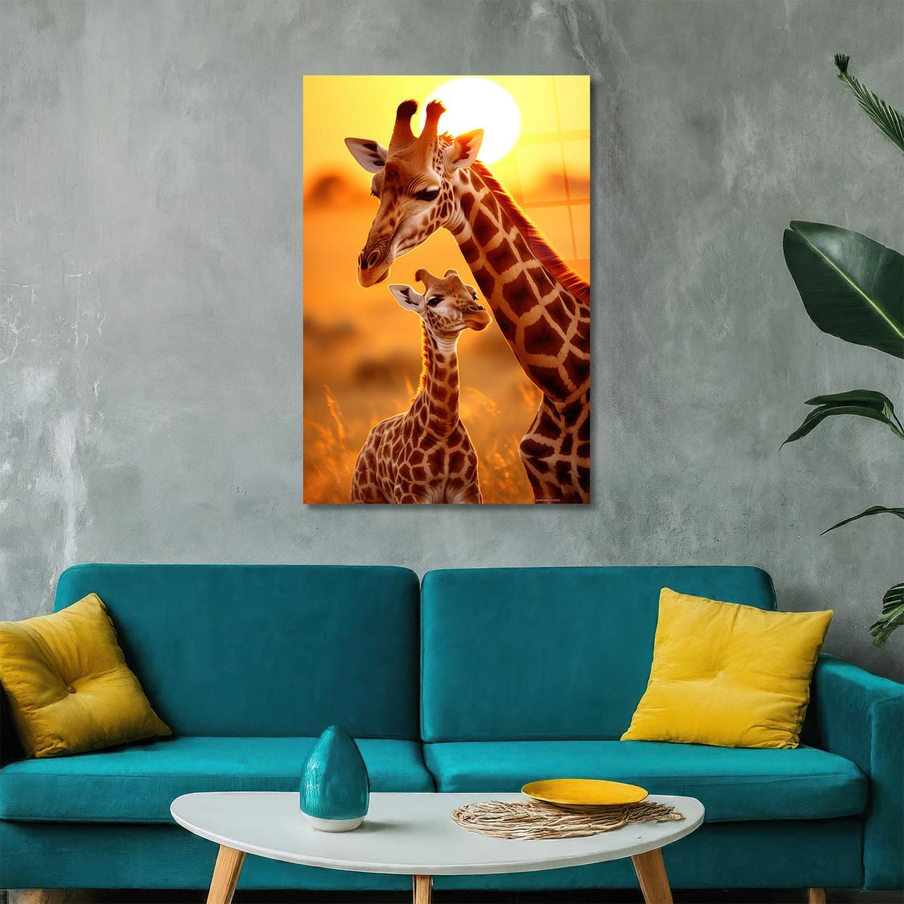 Картина на стекле NovellaPrint Закатное единство 80х120 см (444.4)