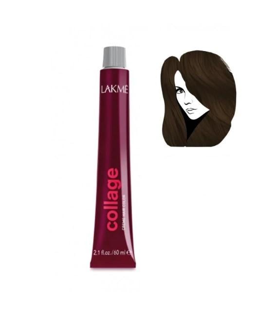 Крем-фарба перманентна для волосся Lakme Collage Creme Hair Color 6,12 (29508)