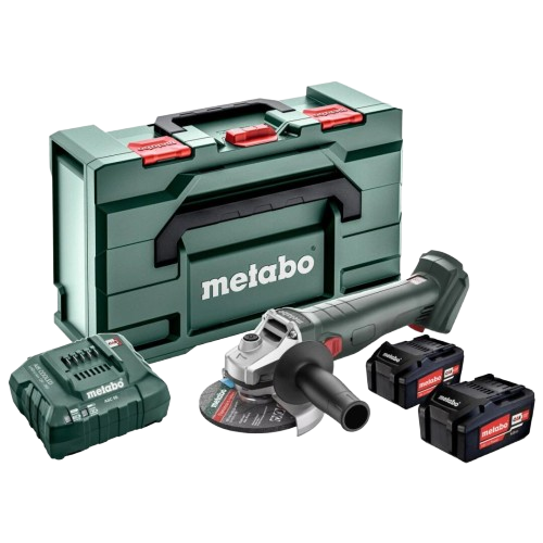 Шлифовальная машина аккумуляторная угловая Metabo W 18 7-125 для дисков 125 мм 8500 об/мин (602371510)