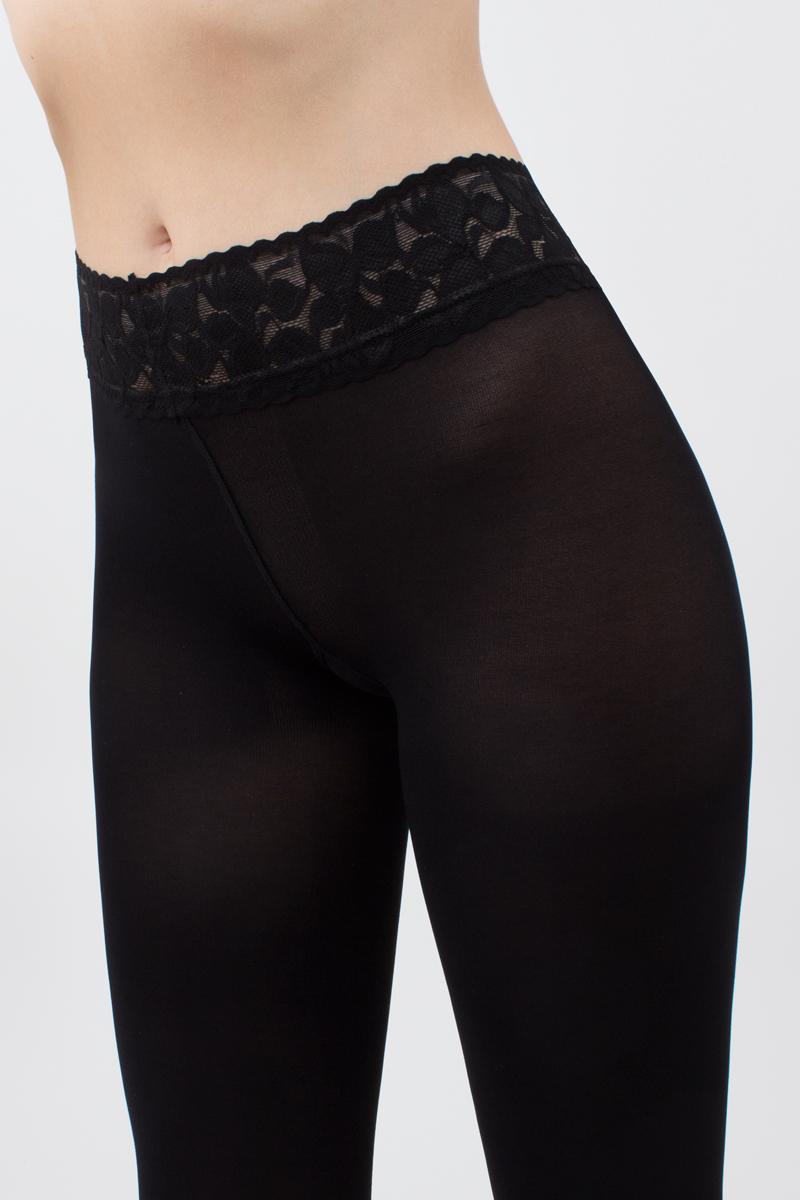 Колготки теплые с силиконовым поясом Giulia Impresso 100 den р. 3 Nero (4820040244488) - фото 4 Колготки теплые с силиконовым поясом Giulia Impresso 100 den р. 3 Nero (4820040244488) - фото 4