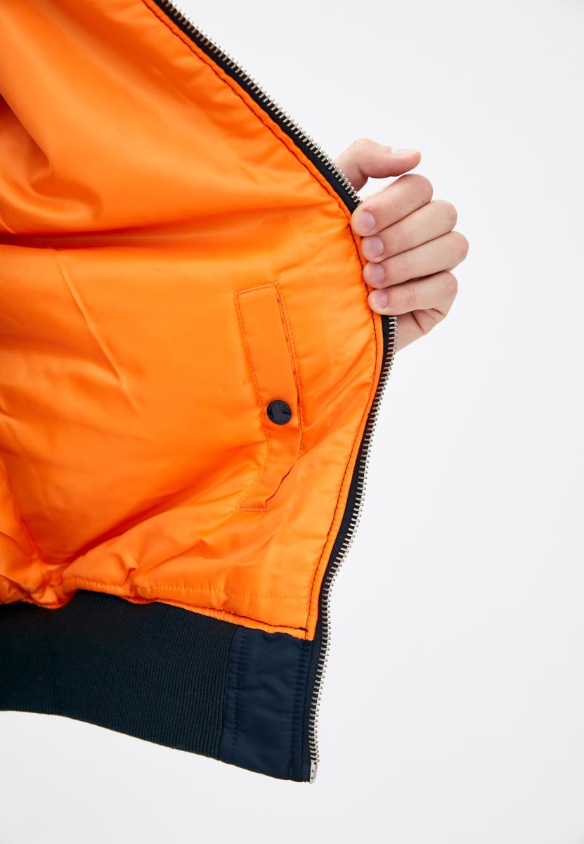 Куртка-бомбер Airboss MA-1 Flight Jacket M Синий (28672) - фото 5