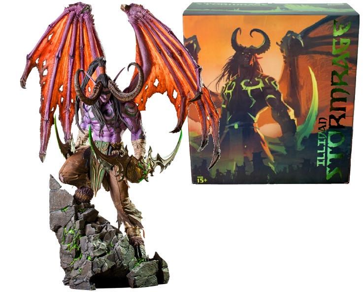 Статуя Leco WOW World of Warcraft Охотник на демонов Иллидан Carnival Limited Edition 55 см